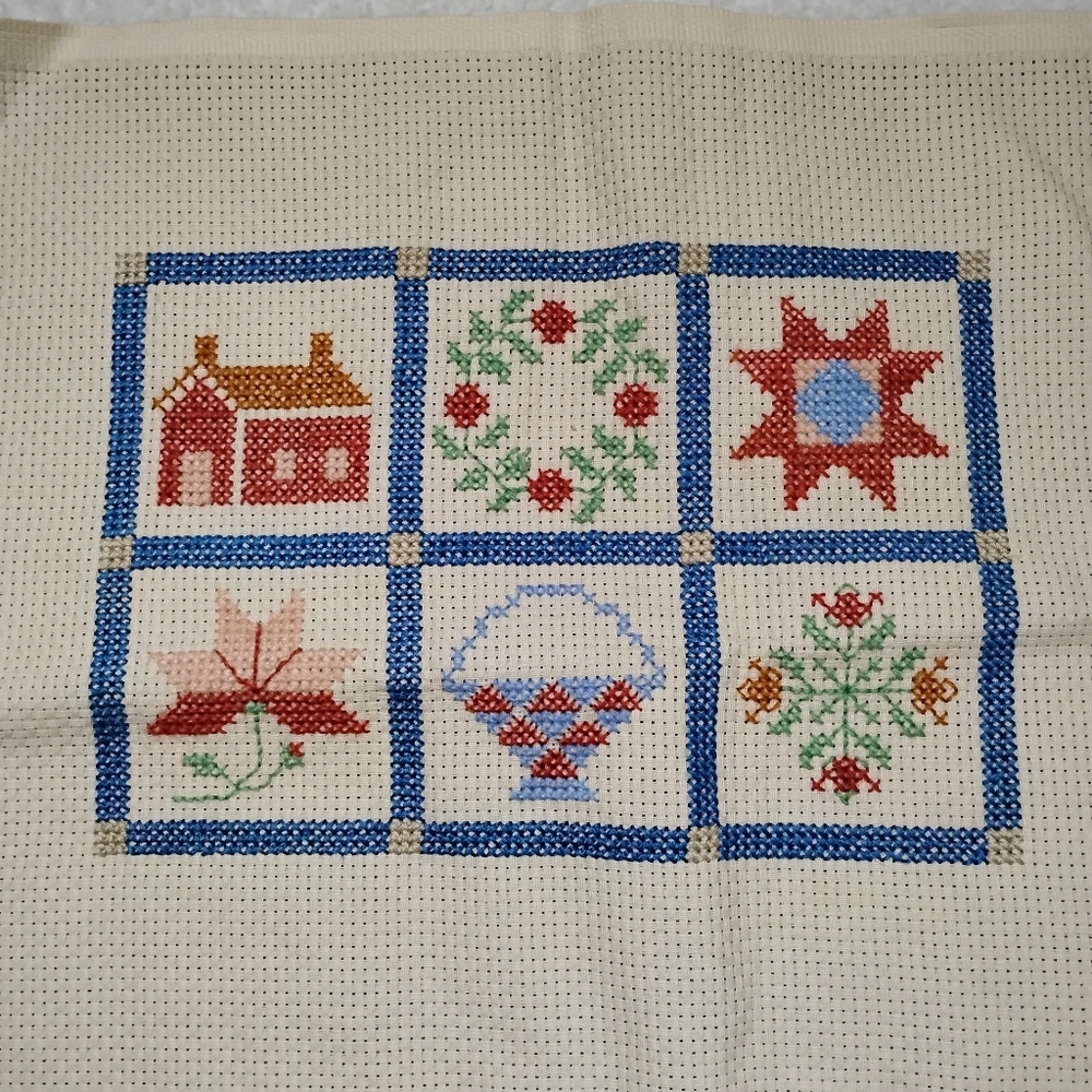 Handmade Cross Stitch Ready To Frame